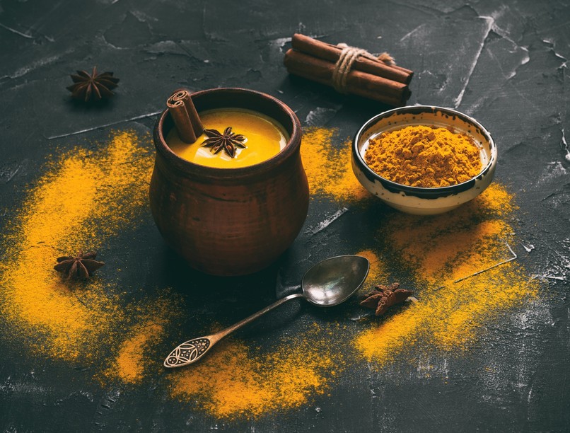 arany tej egészséges forró ital tél recept