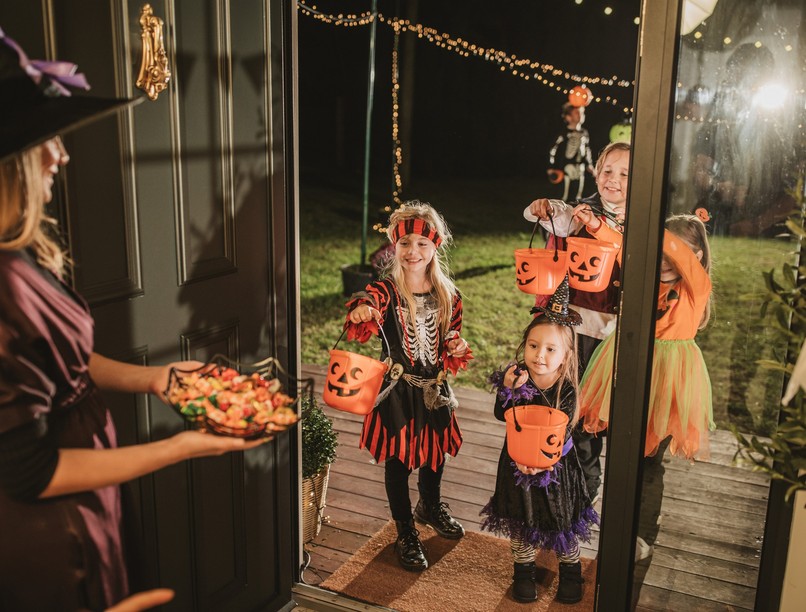 halloween, hatás, gyerek, szociális fejlődés