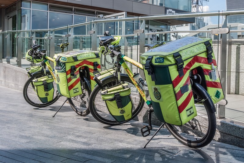 Biciklis mentősökkel tehermentesítené Budapestet az OMSZ