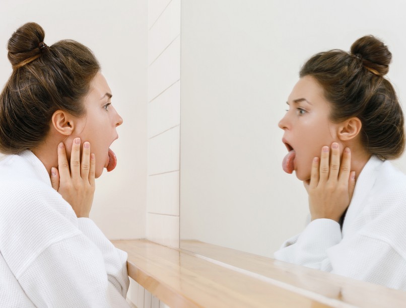 szájrák, nyelv, fekély, daganat