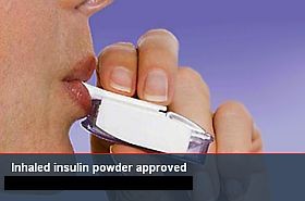 Terápiás siker: inhalációs inzulinkészítmény