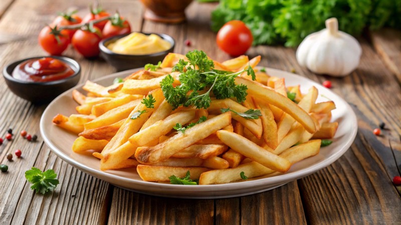 Közvetlenül sütés előtt adja az olajhoz: aranybarna és ropogós lesz a sült krumpli tőle - sokkal jobb, mint az éttermben!