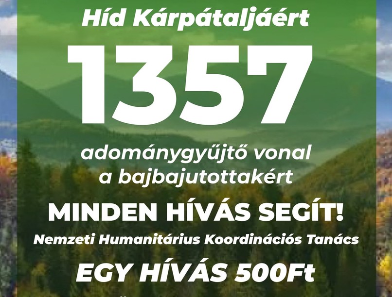 Híd Kárpátaljáért, segélyprogram, segítségnyújtás Ukrajna, menekültek, háború