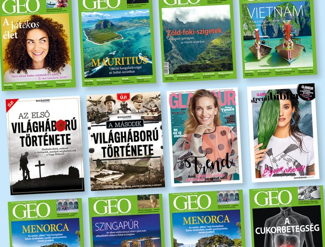 Most ingyenesen olvashatja a Glamour-t, a GEO magazint, és más kiadványokat is!