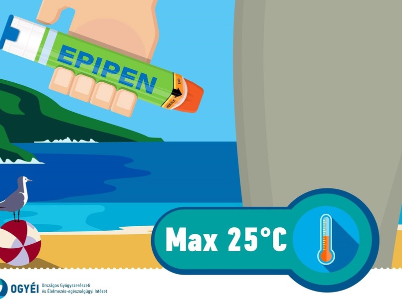 epipen, allergia, tárolás, autoinjektor