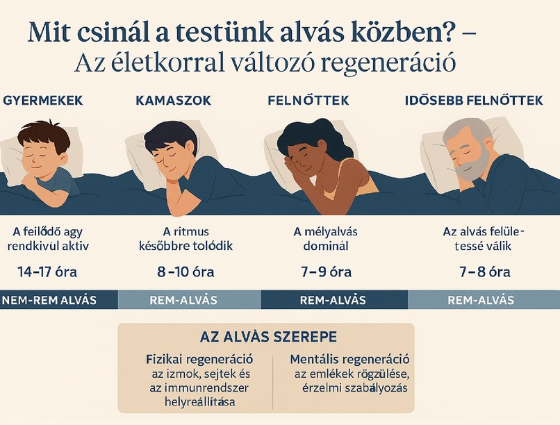 alvás szervezet regenerálódás