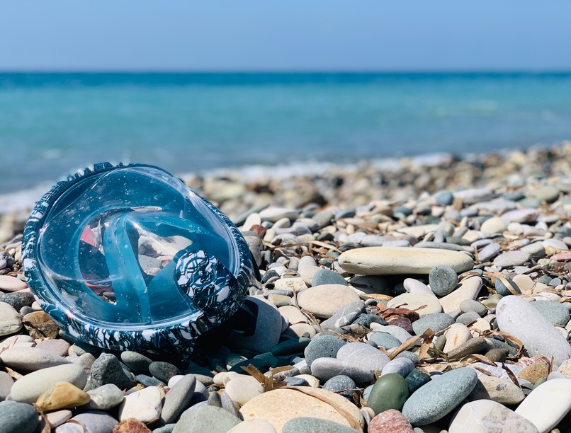 búvármaszk, maszk, decathlon, koronavírus