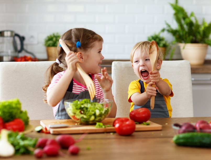 növényi alapú főzés gyerekekkel