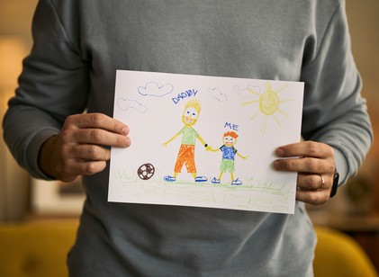 Miért nem tudja kidobni a gyermeke régi rajzait? A papírlapoknál sokkal többet őriz című cikk nyitóképe
