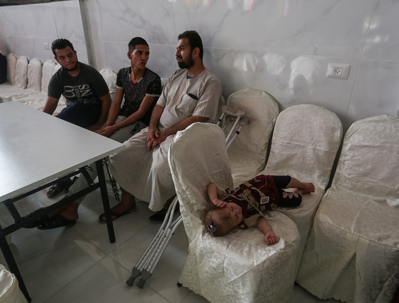 izrael-hamas, háború, kórház gyerekek