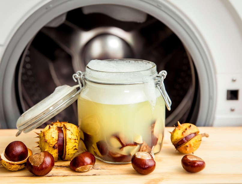 vadgesztenye mosás természetes recept