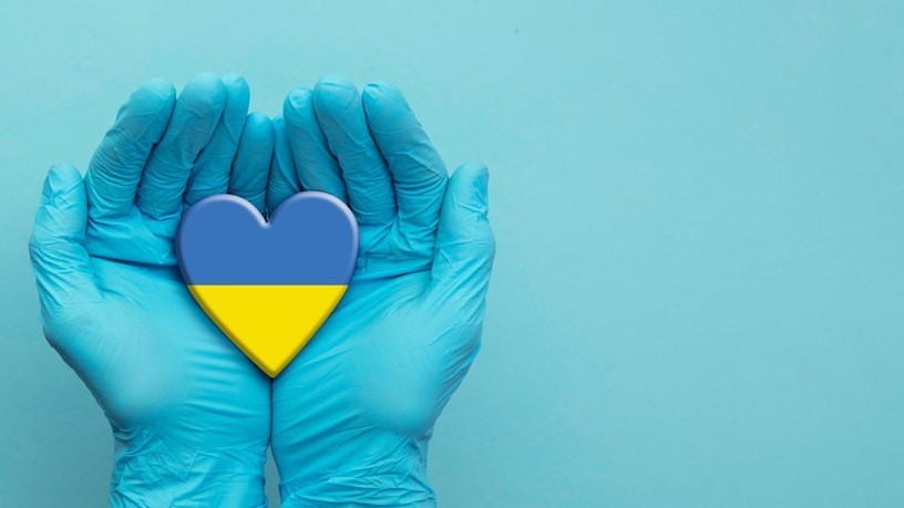 segítségnyújtás Ukrajna, háború, menekültek egészségügyi ellátás