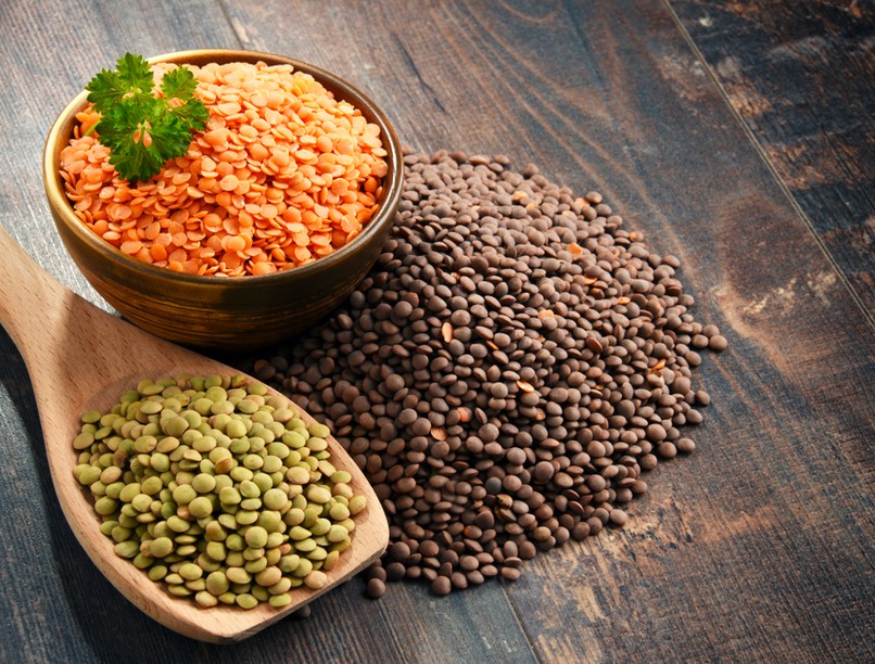 lencse, ősz, vetés, zöldség